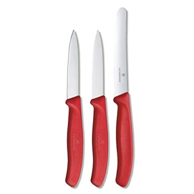 Bild av Victorinox Paring Knife Set Red 3 Piece