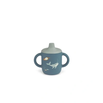 Bild av Liewood NEIL Sippy CUP Unisex Muggar för barn barn, Storlek: One Size, Arctic sea/ocean view
