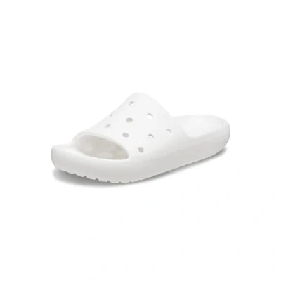 Bild av Crocs Classic Slide v2 Strandsandal unisex vuxen, White, 50/51 EU