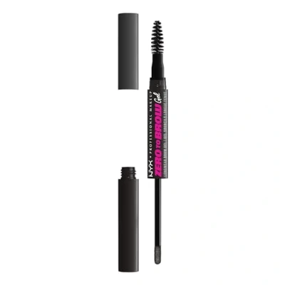 Bild av NYX Professional Makeup ZERO TO BROW Augenbrauengel Ögonbrynsgel, Storlek: 2 ml, Black
