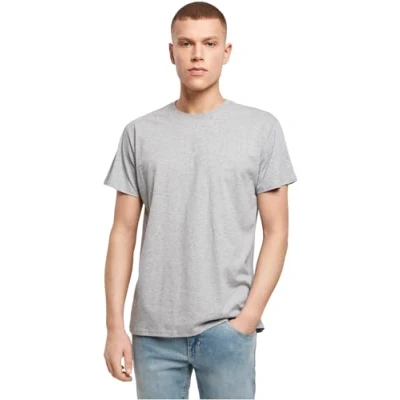 Bild av Build Your Brand T shirt för män, Grå ljung, 4XL