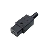 Bild av Bachmann Appliance plug c19 16a/250v black