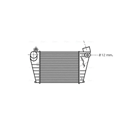 Bild av PRASCO VNA4200 Intercooler VOLKSWAGEN: Golf 4, Bora Berline, Variant, SEAT: Leon I 3/5 portes, Toledo 2 Limousine, AUDI: A3 portes