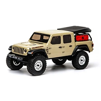 Bild av Axial 1/24 SCX24 Jeep JT gladiator 4WD Rock Crawler borstad RTR, beige grå/silver