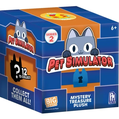 Bild av Pet Simulator Series 2 Treasure Plush Plyschleksak, Flerfärgad, Från 3 månader