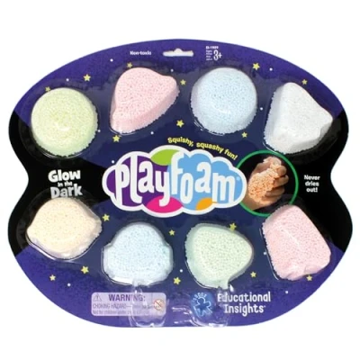 Bild av Learning Resources Playfoam Glödi Den Mörk Squish Pods 8 Pack