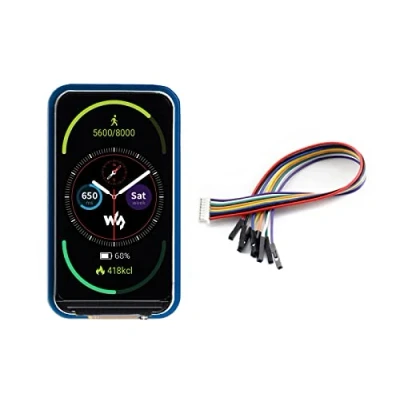 Bild av Waveshare 1.47inch LCD Display Module Compatible with Raspberry Pi Rounded Corners 172x320 Resolution SPI Interface