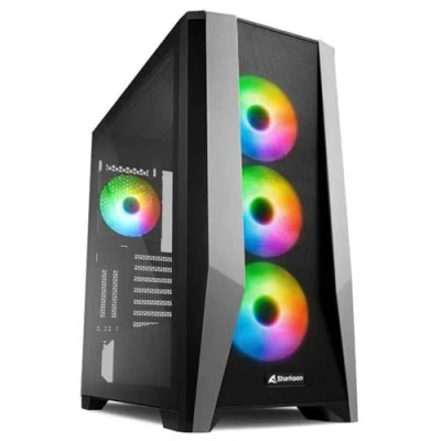 Bild av Sharkoon TG7M RGB Tower extended ATX Chassi Grå