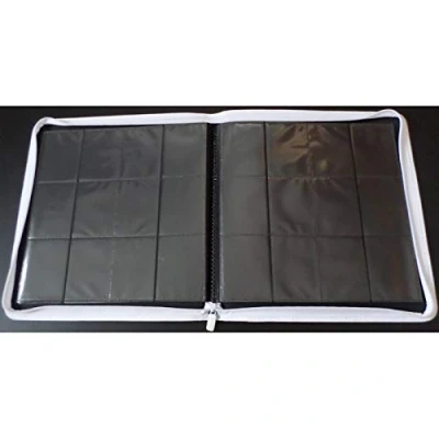 Bild av Docsmagic.de Pro Player 12 Pocket Playset Zip Album White 480 Card Binder MTG PKM YGO