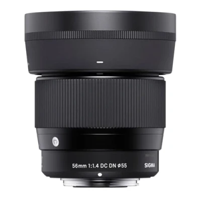 Bild av Sigma 56 mm F1,4 DC DN samtida lins för Micro Four Thirds objektivbajonett