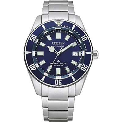Bild av Citizen herrklockor analog automatisk 32022709, silver, Einheitsgröße, Armband