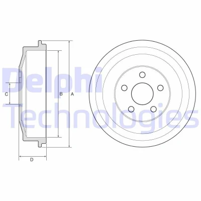 Bild av Bromstrumma DELPHI BF640