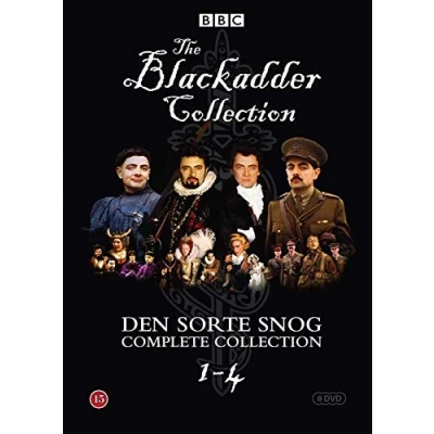Bild av The Black Adder Complete COLLECTION Den Sorte Snog Coll. 8 DVD box set