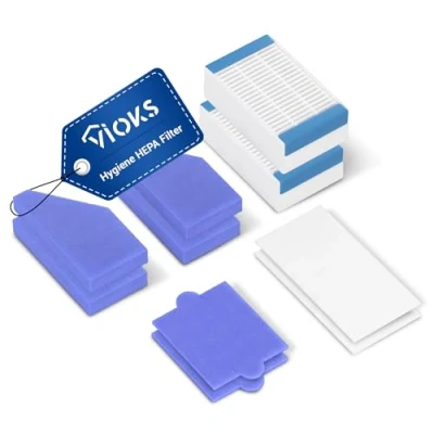 Bild av VIOKS 2 pack filterset ersättning för Thomas 787241 &amp; dammsugare 99 cyklon Pet and Family Aqua Plus reservdelar