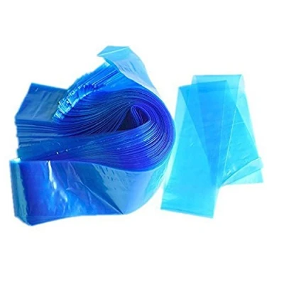 Bild av ATOMUS 100 Piece Blå Engångs Tatuering Clip Cord Sleeves Cover Väskor Pen Machine Väska Plast Tillbehör
