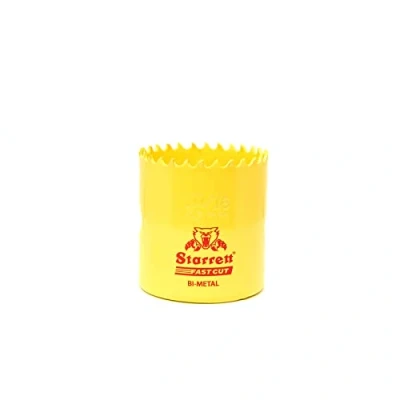 Bild av Starrett HSS hålsåg i bi metall FCH1116 snabbskuren extra kobolt för rostfritt mjukt ark trä plast olika material 43 mm