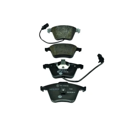 Bild av HELLA 8DB 355 009 141 Jeu de plaquettes frein avec contact du palpeur d&#039;usure intégré AUDI: A6 C5 Avant, Berline, Allroad