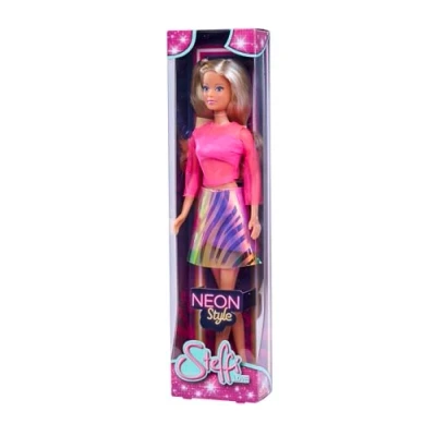 Bild av Simba 105733665Y06 Steffi LOVE Neonkläder i Neonkläder, Finns 2 Olika Färguppsättningar, 29 cm, Från 3 år