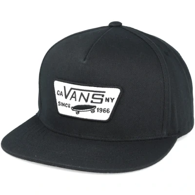 Bild av Vans FULL Patch Snapback Keps, Storlek: One Size, True black
