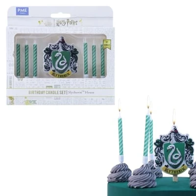 Bild av PME Harry Potter födelsedagsljus set med 7, Slytherin