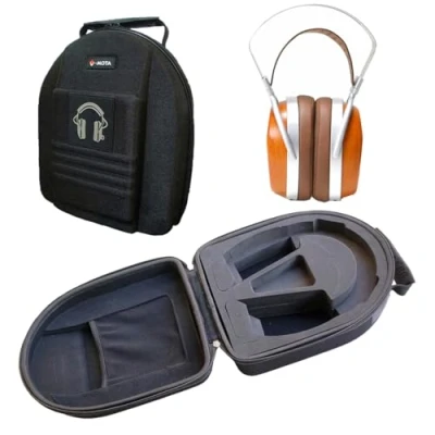 Bild av TDC headset resväska bärväska lådor för Hifiman Arya SE / HE1000 SE/Arya Stealth Magnet Version/Edition XS/Ananda Over Ear full storlek platta magnetiska hörlurar
