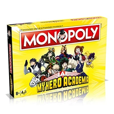 Bild av Winning Moves Monopoly My Hero Academia Real Estate Properties Table Game Spanish Version