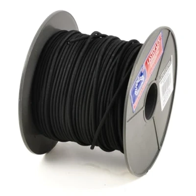 Bild av Everlasto &#039;Lastoflex&#039; elastisk chock bungee rep svart 4 mm x 10 m