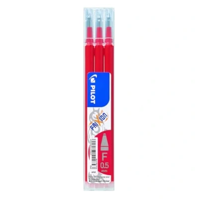 Bild av Refill 3 pack FriXion Ball Raderbart bläck 0,5 röd