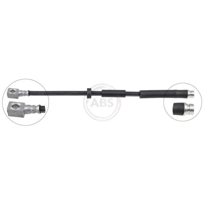 Bild av A.B.S. SL 1157 Flexible De Frein 390 INN. M10x1.0 JAGUAR: X Type Berline, Break