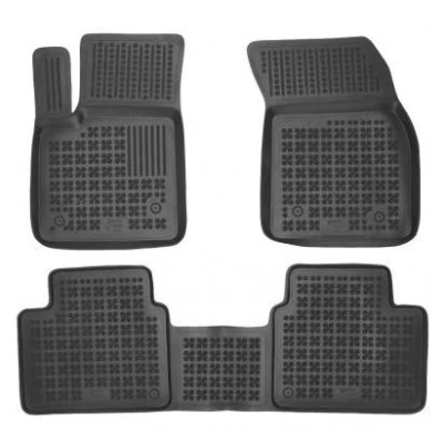 Bild av REZAW PLAST 200632 Ensemble de tapis sol Caoutchouc avant et arrière noir FORD: Focus Mk4 3/5 portes