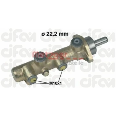 Bild av METZGER 202 130 Huvudbromscylinder 22,2mm CIFAM FIAT: Ducato I Flak/Chassi, PEUGEOT: J5 Flak/Chassi