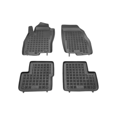 Bild av REZAW PLAST 201506 Ensemble de tapis sol Caoutchouc avant et arrière 4 noir Sur mesure FIAT: Grande Punto 3/5 portes
