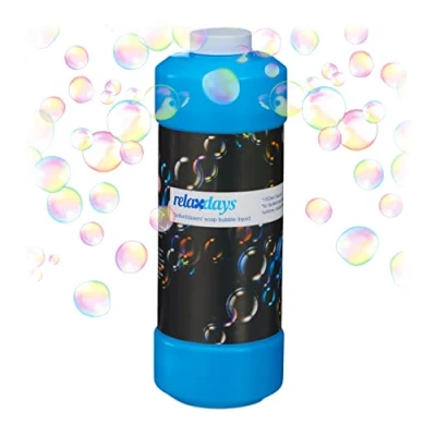 Bild av Relaxdays 10022529 Såpbubblor, 1 L, Transparent