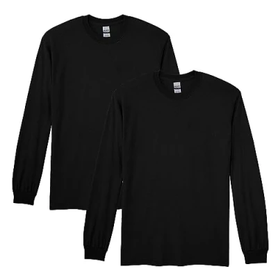 Bild av 64000 Gildan Softstyle kortärmad t shirt för män, Ljusblått, M