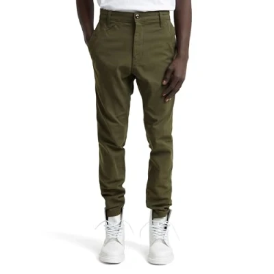 Bild av G Star RAW Bronson 2.0 Slim Chino, Flerfärgad (Asfalt/Dk Moss Dobby D21038 d732 g778), 32W x 34L