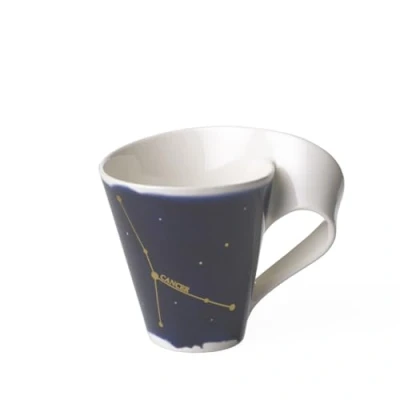 Bild av Villeroy &amp; Boch NewWave Stars Mugg med Stjärntecken, Kräftan, Porslin, 300 ml