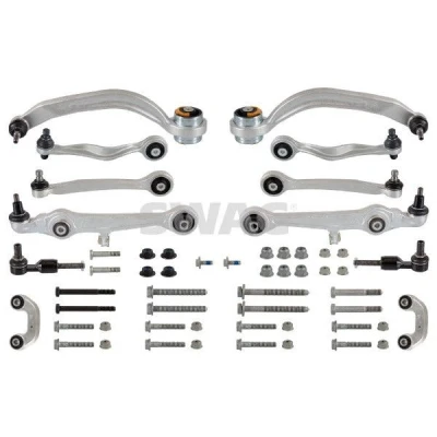 Bild av SWAG 30 92 1502 Kit de réparation, bras triangulaire Essieu avant avec bielle/barre poussée VOLKSWAGEN: Passat B5 GP Berline, Break