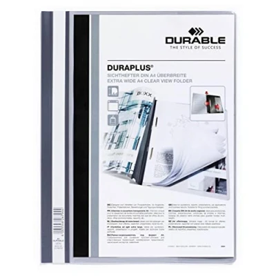 Bild av Durable 257910 Offertmapp DURAPLUS®, grå, 25 stycken
