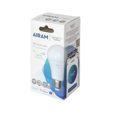Bild av Airam Smart Home justerbar färgtemp 2700K 6500K E27 normal