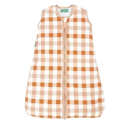 Bild av molis&amp;co Baby sovsäck TOG 185 cm (618 månader) vår och höst ärmlös babysovsäck för pojkar flickor (unisex) 100 % bomull (Oeko Tex) Canyon Check