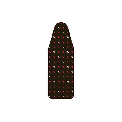 Bild av Laurastar Universalcover läppar, universellt strykbrädsöverdrag, 131 cm x 55 cm, 100% bomull, praktisk klämma, justerbar, hög komfort tjocklek, maskintvättbar, unik design
