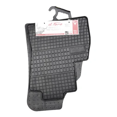 Bild av FROGUM 0637P Ensemble de tapis sol Caoutchouc avant 2 noir Sur mesure CITROËN: Nemo Van, Break, FIAT: Fiorino III Van / Break