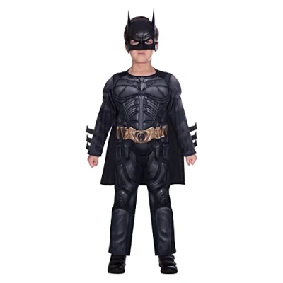 Bild av Amscan 9906195 Officiellt licensierad Warner Bros The Dark Knight Batman maskeraddräkt ålder: 34 år