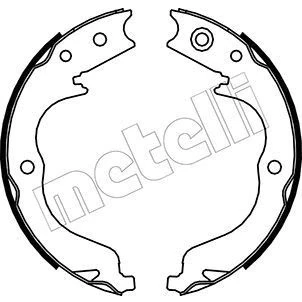 Bild av Bromsbackar, sats, parkeringsbroms METELLI 53 0268