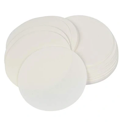 Bild av TIMESETL Kvalitativt filterpapper 100 st rund medium flödeshastighet 11 cm diameter laboratorium filtrering labb tillbehör
