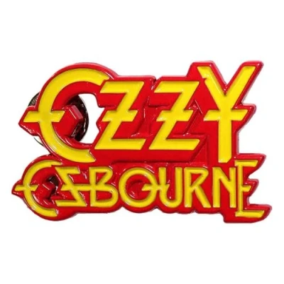 Bild av Ozzy Osbourne Stacked Logo Pin Badge One Size