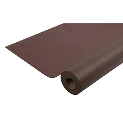 Bild av Pronappe bordsduk R780611I 5 pack engångsdukar av Spunbond fleece längd 6 m bredd 1,20 (per rulle) färg choklad rivbeständigt, vattenavvisande och avtorkbart material