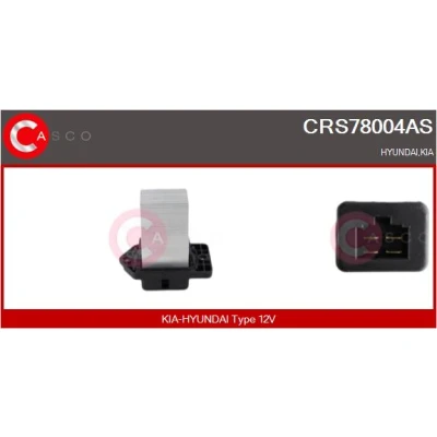 Bild av CASCO CRS78004AS Motstånd, kupefläkt HYUNDAI: i20 I Hatchback