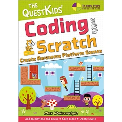 Bild av Coding with Scratch Create Awesome Platform Games: The QuestKids do