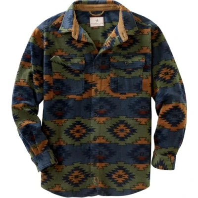 Bild av Legendary Whitetails Navigator Fleece Button Up skjorta för män, Asfaltsåsen, M